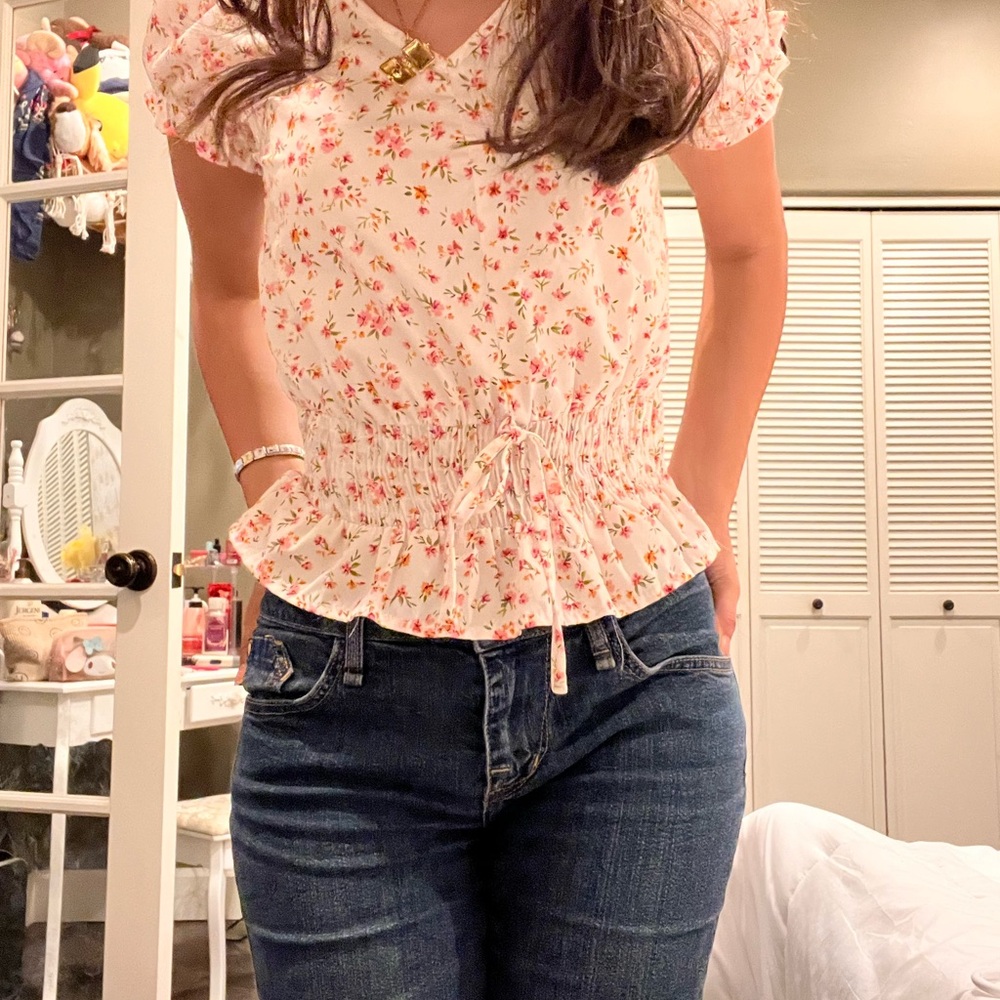 Indulge Floral Print Women's Top